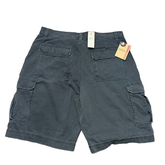 UNIONBAY Other - Union Bay Men's Y2K Cargo Shorts NWT Black 40 Skate Grunge Gorpcore Baggy